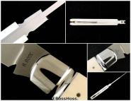 Reese Bose Single-Blade Lockback Saddlehorn - Creamy Pre-ban Ivory